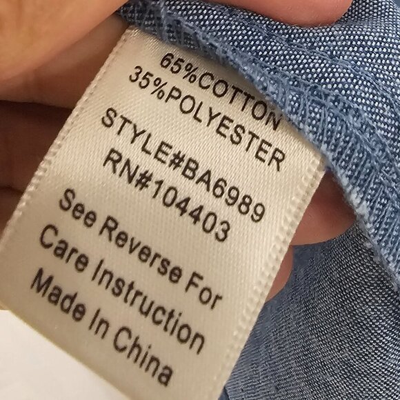 NWT Blu Pepper Blue Red Embroidered Tank Halter Boho Embroidered Hippie M - Picture 10 of 13